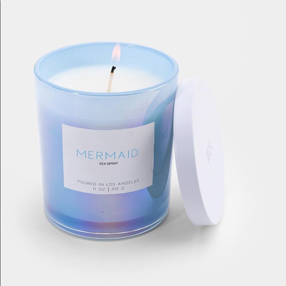 Briteside mermaid candle sea spray scent brand new with tags gift home decor
